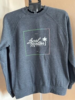 LOCAL MOTION HAWAII 🌴🩷 Long Sleeve Crew Neck Sweatshirt